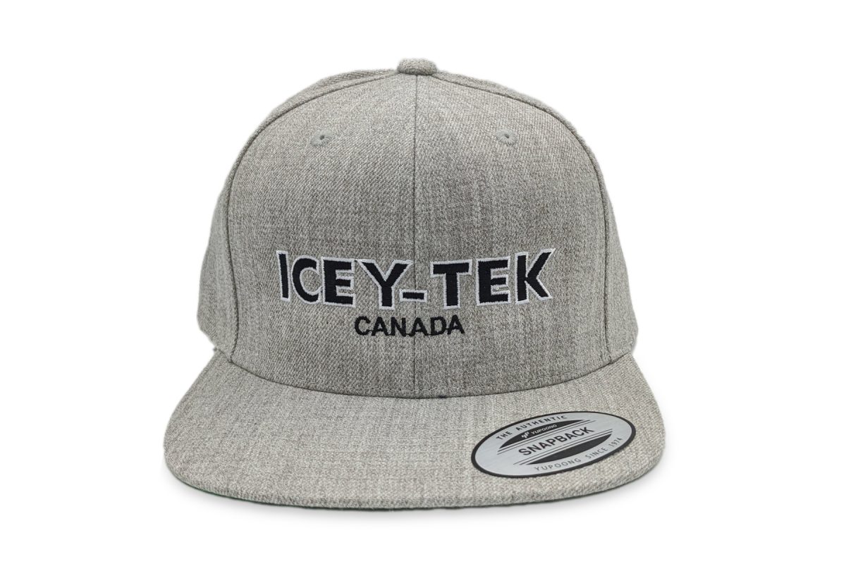 Grey Snapback Hat